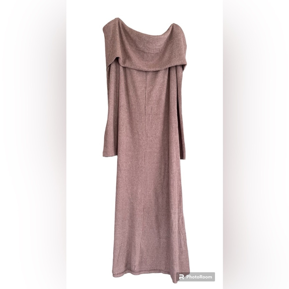 CULTURE CODE, size Medium, lightweight sweater dress.  NWT  Soft brown - Picture 4 of 4